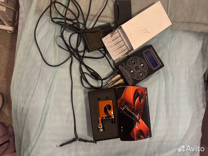 Тату машинка италия и блок питания