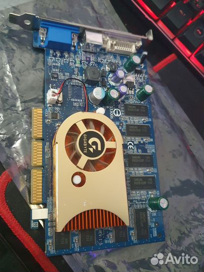 Ретро видеокарта Gigabyte GV-N57128D