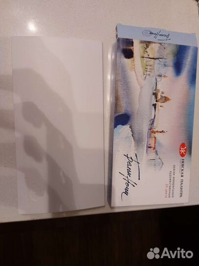 Акварельные краски белые ночи 24шт