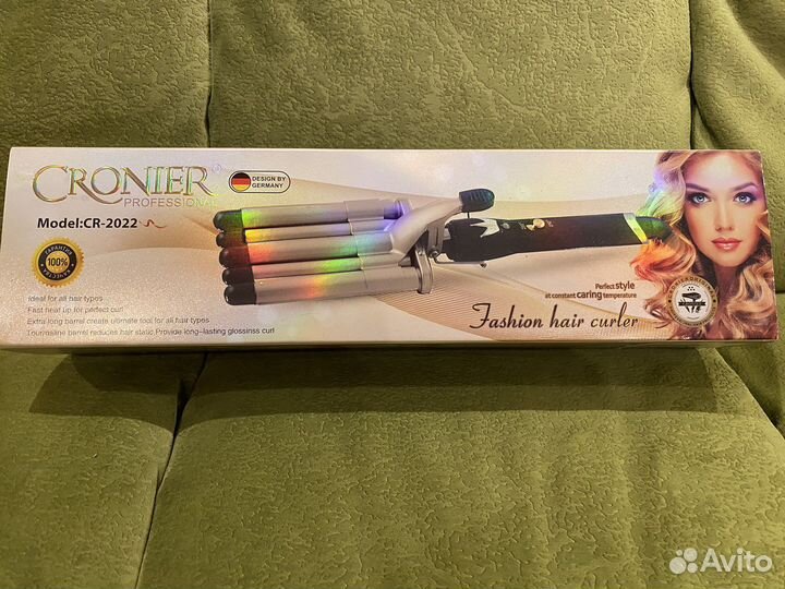 Тройная плойка щипцы для волос