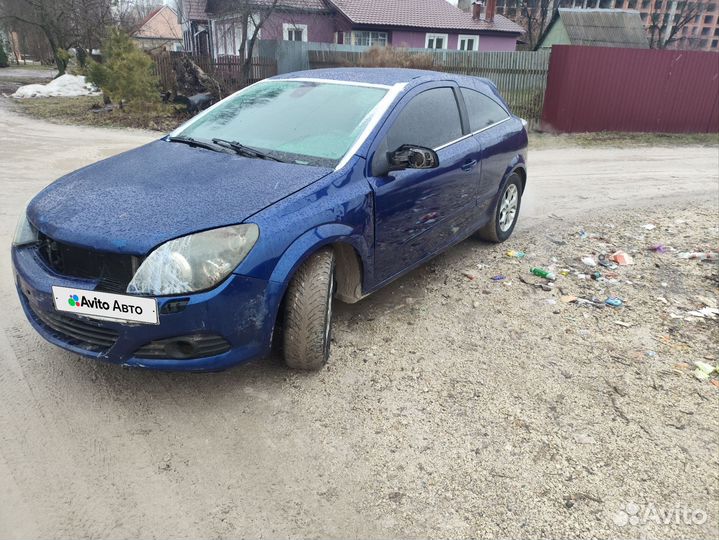 Opel Astra GTC 1.8 МТ, 2006, битый, 206 000 км