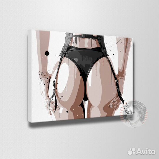 Сочная картина По фото на холсте, кaртины тгн