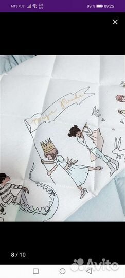 Бортики в кроватку