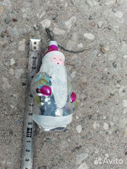 Игрушка ёлочная дедушка мороз