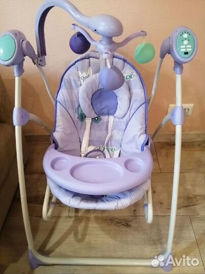 Детские электронные качели