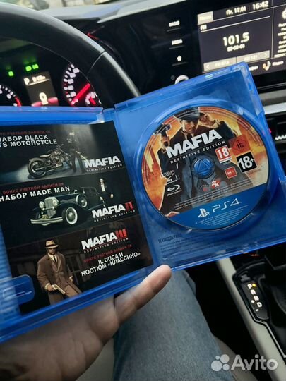Mafia ps4 диск