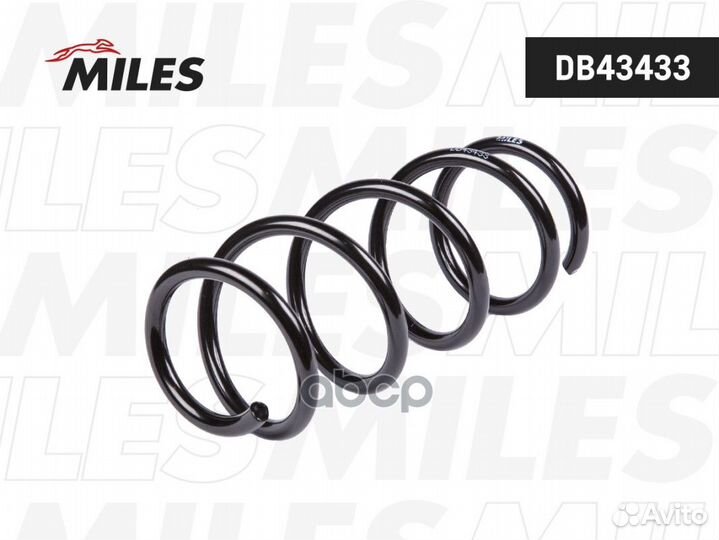 Пружина подвески nissan almera G13 12- задняя D