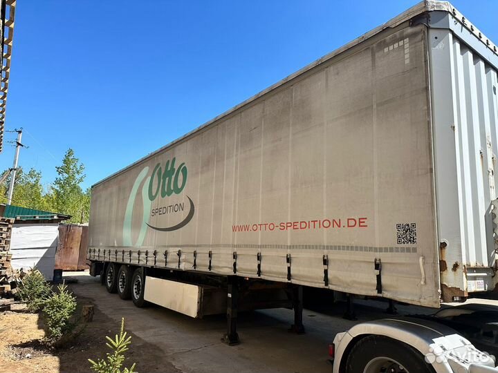 Полуприцеп тентованный Krone SD, 2012