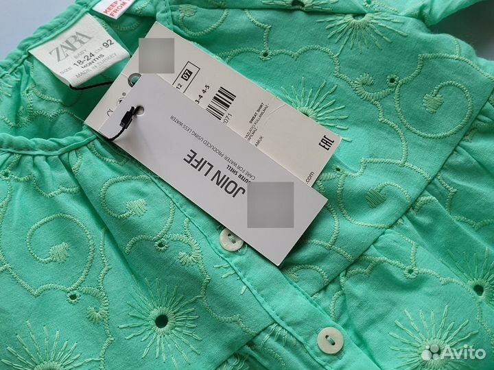 Платье для девочки 86 92 бренд