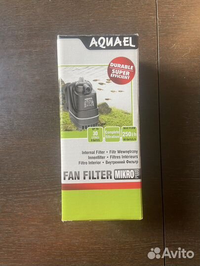 Фильтр и грунт для аквариума