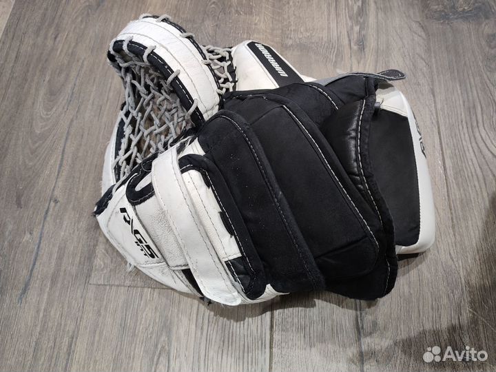 Ловушка и блин хоккейные Warrior R/G5 INT