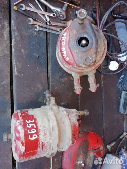 Энерго аккумулятор задний левый ивеко евротех