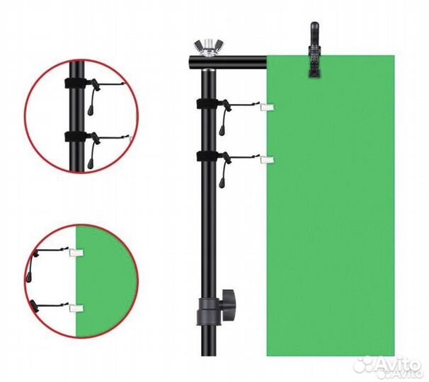 Стойка для фотофона 2.6х3 М