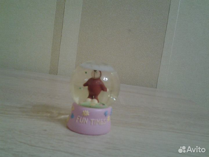 Сувенир новогодний шар стеклянный 2 шт