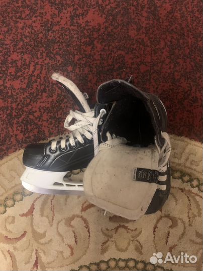 Хоккейные коньки bauer детские