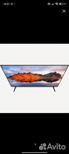 Xiaomi Mi TV A 50 2025, 4K Ultra HD, черный