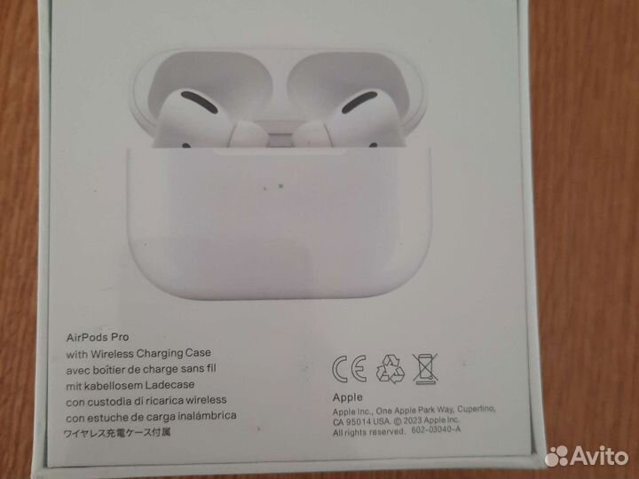 Беспроводные наушники apple airpods pro