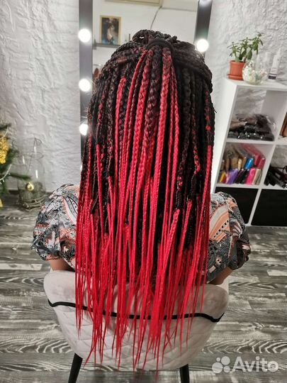 Плетение афрокос