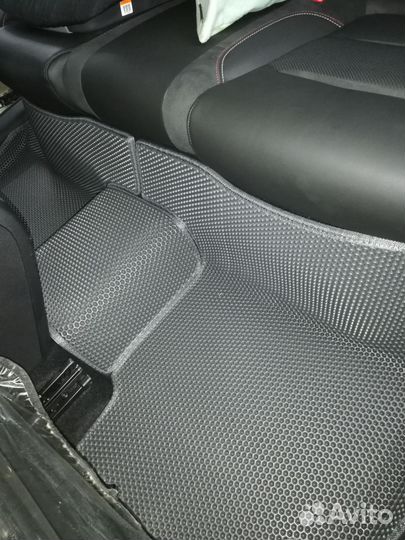 Эва коврики с бортами 3D