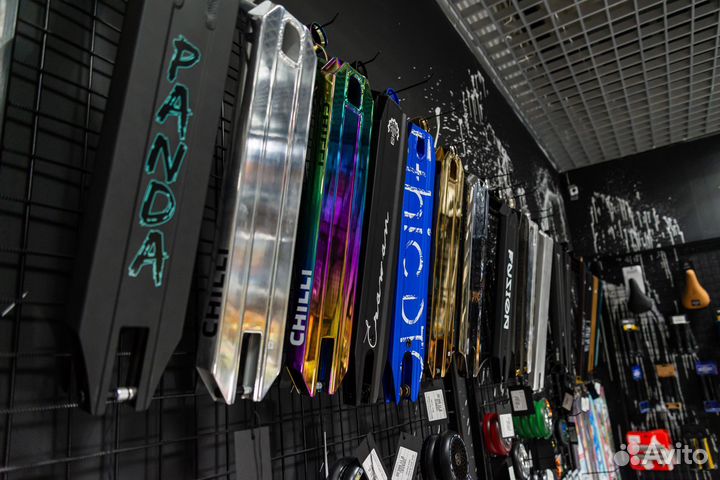 Новые Рули для трюкового самоката + установка