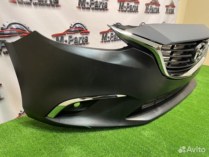 Бампер передний Mazda 6 gj 2015-2018 в сборе