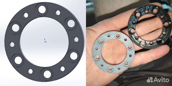 3d печать, лазерная гравировка, резка