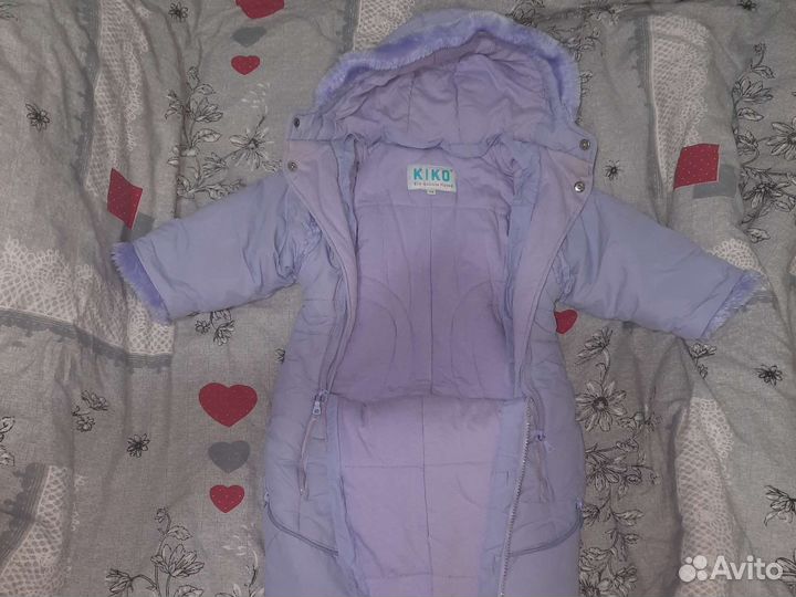 Зимний комбинезон для девочки