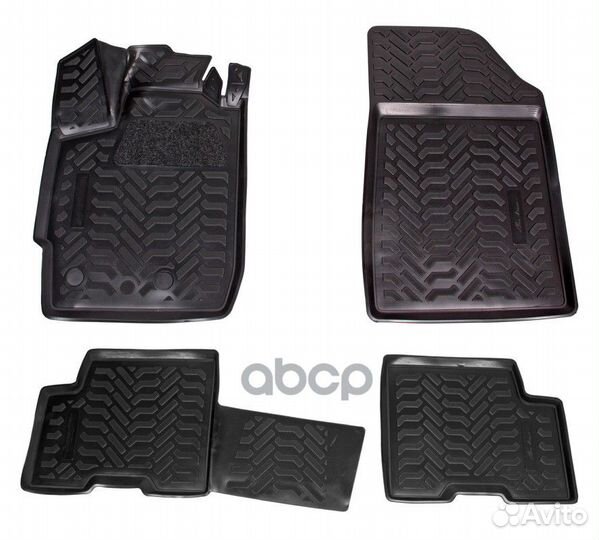 Ковры для Renault Arkana (19) 4 шт. (крепеж)