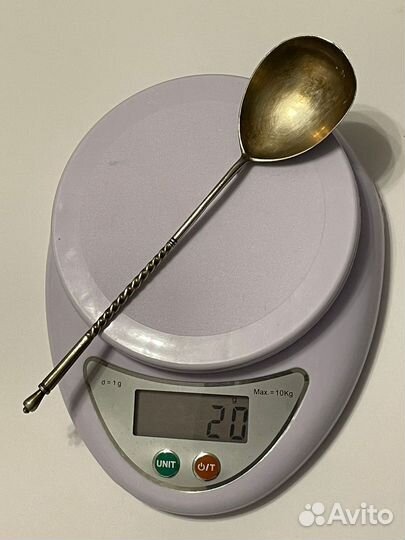 Ложка серебро