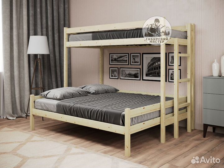 Двухъярусная кровать крепче IKEA