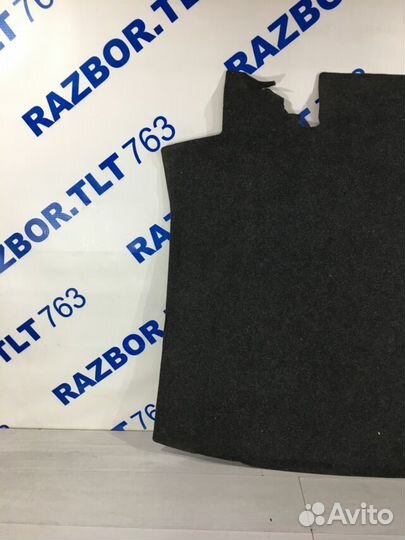 Ковёр пол багажника volkswagen polo 5 1.6 мт седан