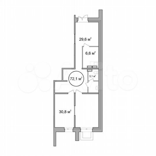 Продам помещение свободного назначения, 105.4 м²