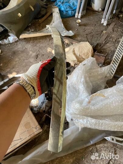 Накладка бампера задняя левая Volkswagen Touareg