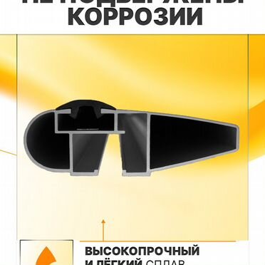 Багажник на крышу Honda Accord 2008-2015 Евродеталь ET2023F+ET3325WG#125#1348