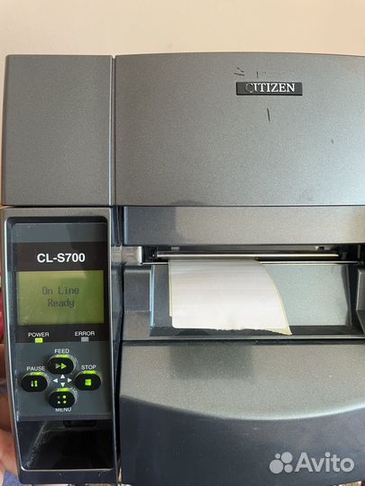 Термотрансферный принтер этикеток citizen cl-s700
