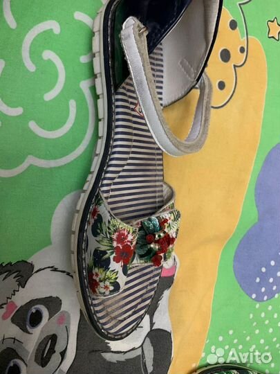 Босоножки для девочки 33 размер