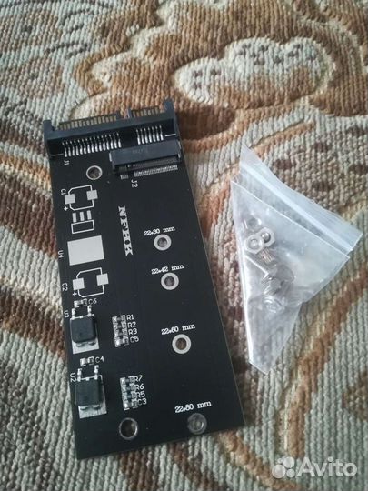 Адаптер M.2 SSD на SATA