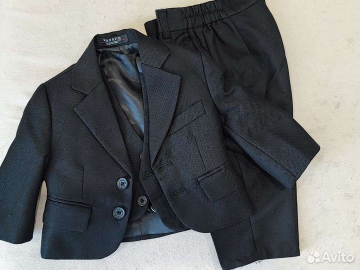 Костюм детский классический тройка