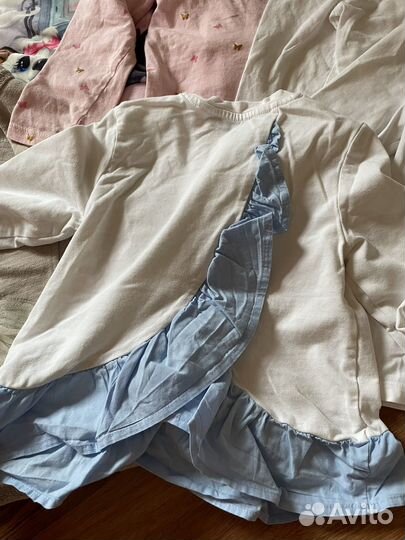 Лонгслив для девочки 98