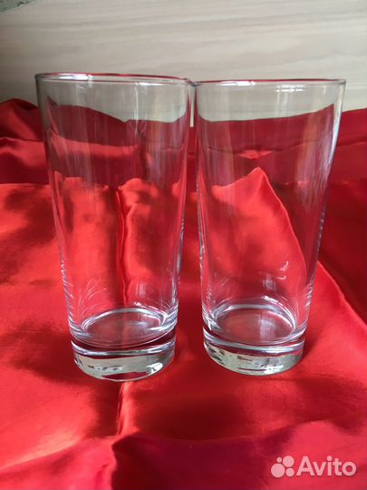 Два высоких стакана IKEA