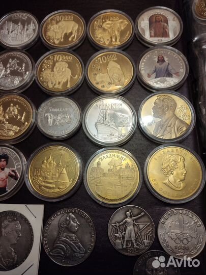 Памятные монеты пруф