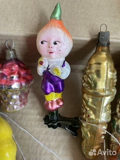 Елочные игрушки СССР