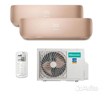 Мультисплит система на 2 комнаты