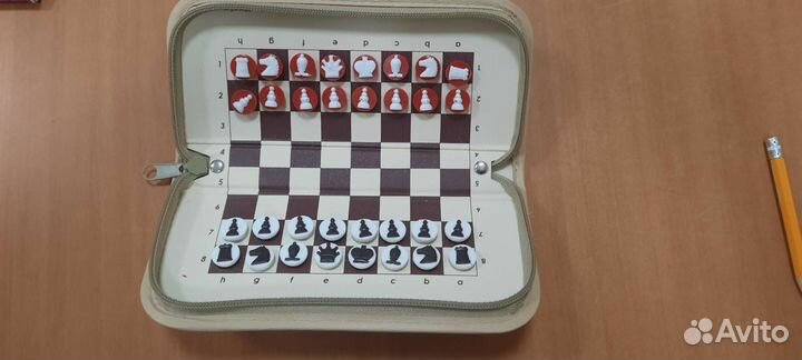 Шахматы магнитные дорожные