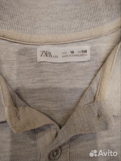 Футболки zara на мальчика 140-146