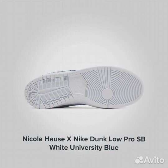 Nike Dunk Low Pro SB White University Blue