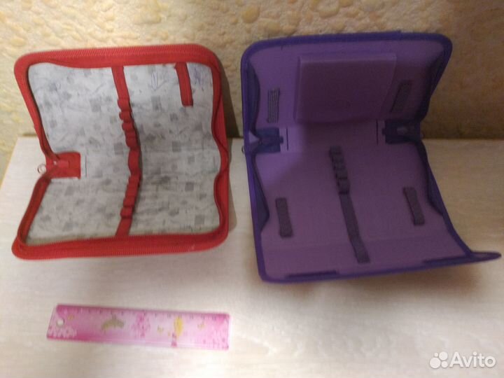 Пеналы школьные и предметы канцелярии, лот