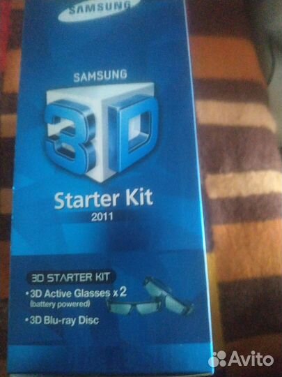 Samsung 3D Starter Kit (стерео 3D очки) +Blue ray