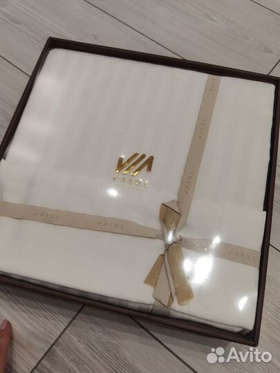 Varol Комплект пост белья белый 2 сп,200*220 сатин