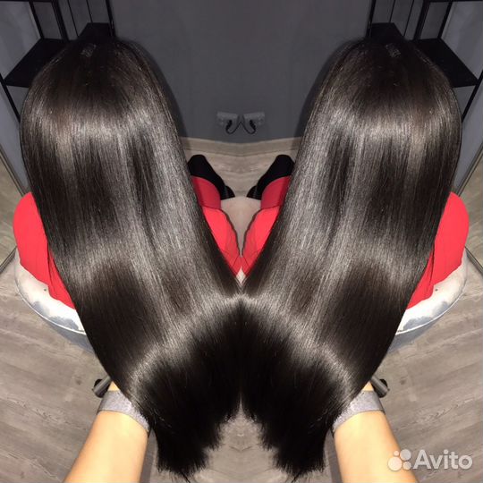 Кератиновое выпрямление восстановление